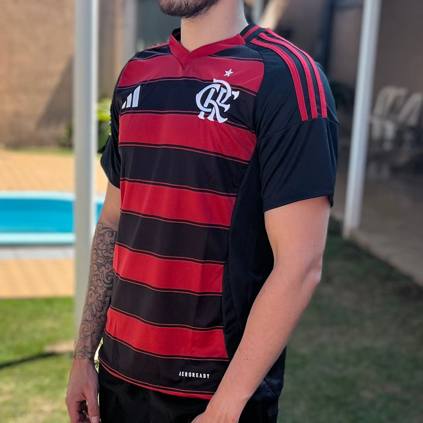 Camisa Flamengo 2025 – Modelo 1 Tradicional