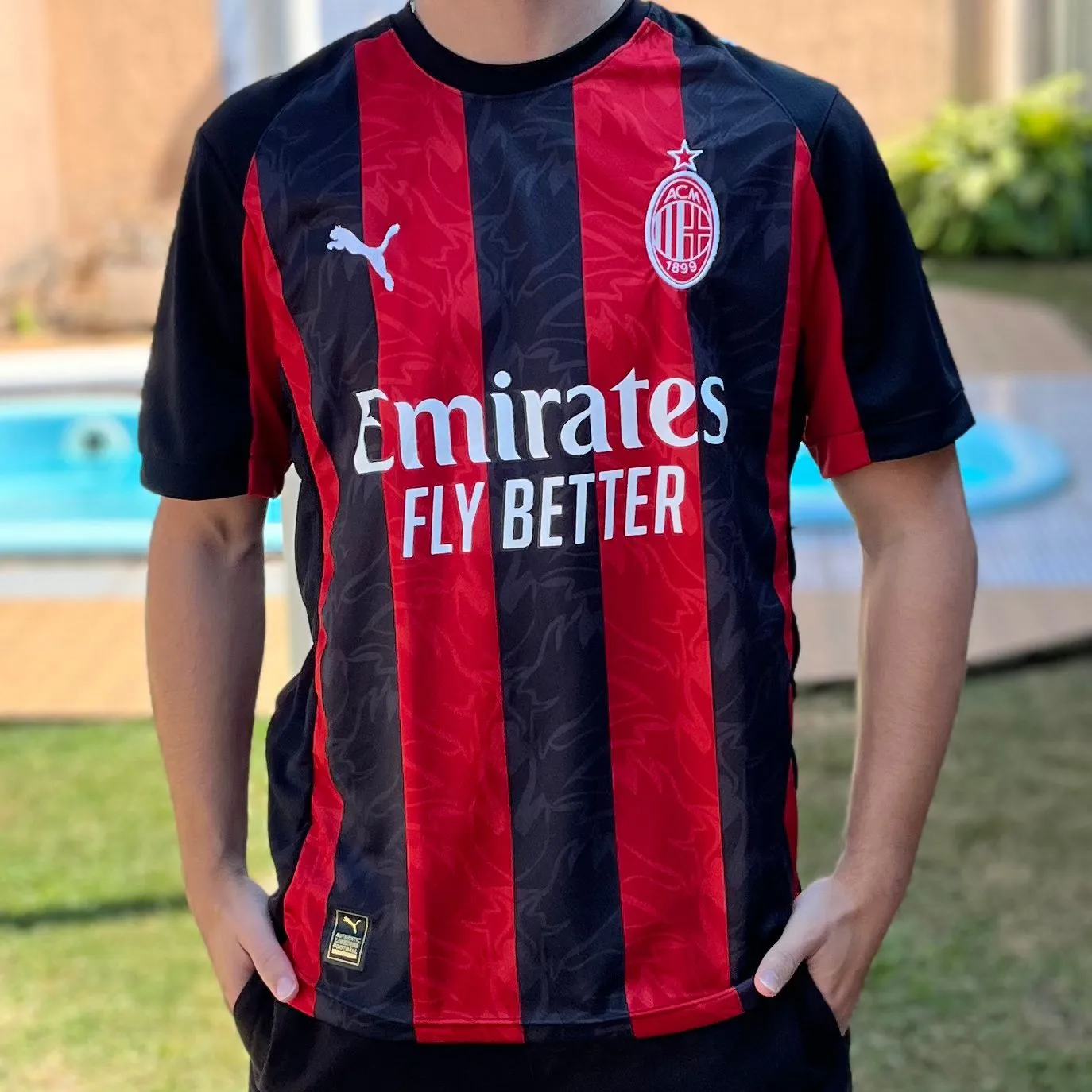 Camisa Ac Milan 25/26 - Modelo Torcedor - 2