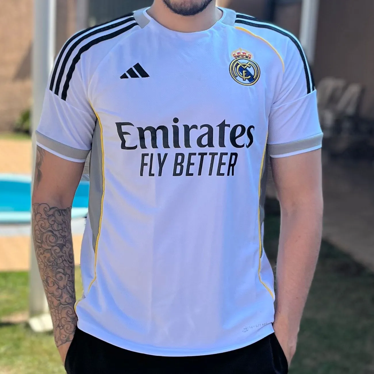 Camisa Real Madrid 2025 – Modelo 1 Tradicional - 2