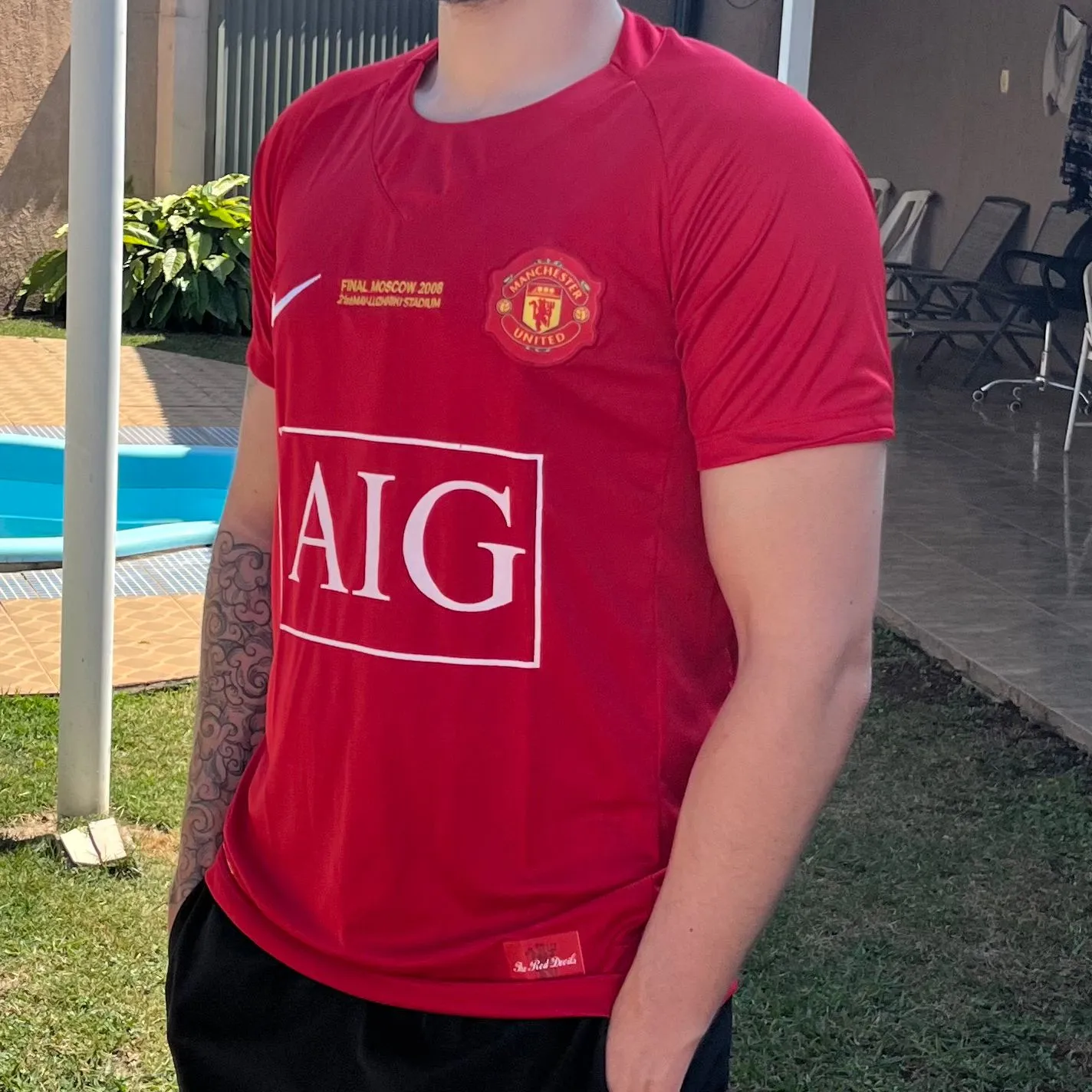 Camisa Manchester United - Retrô 2008 CR7