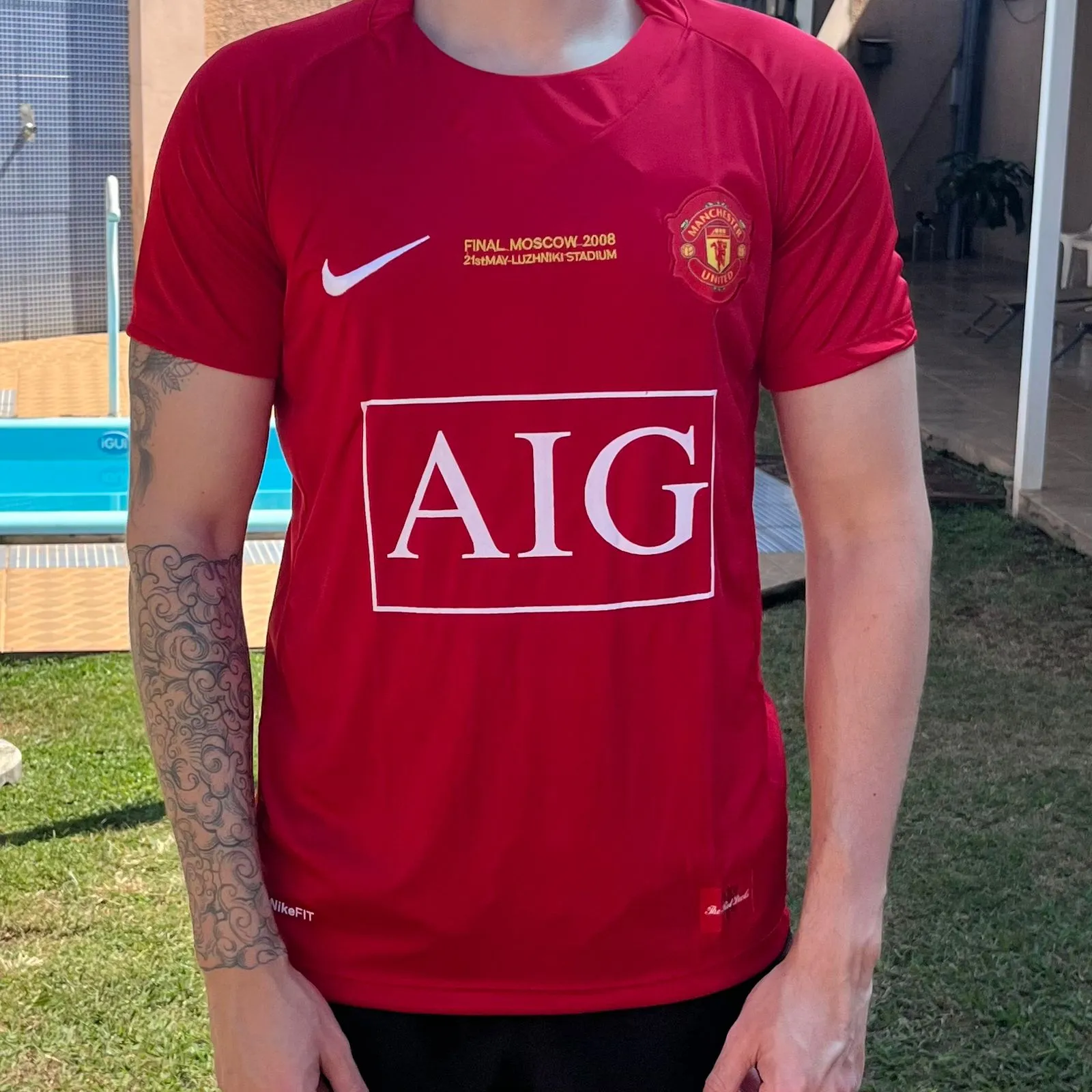 Camisa Manchester United - Retrô 2008 CR7 - 2