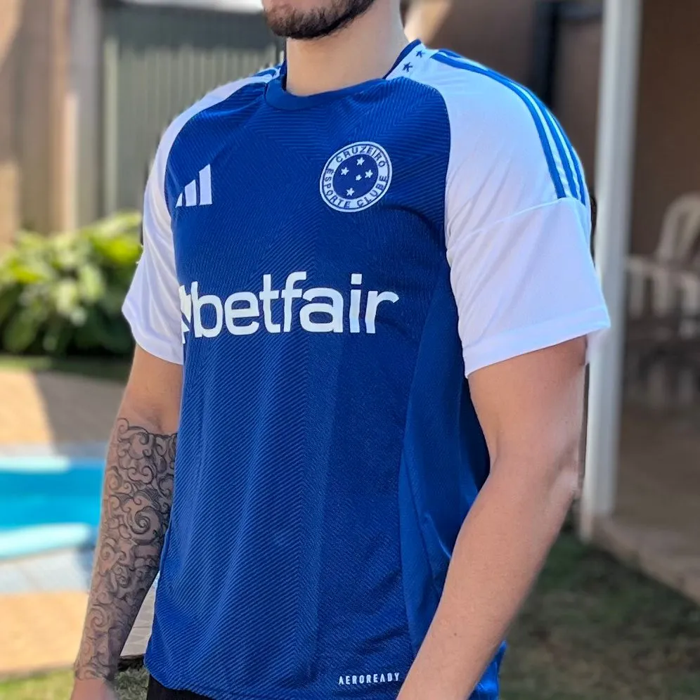 Camisa Cruzeiro 2025 – Modelo 1 Tradicional