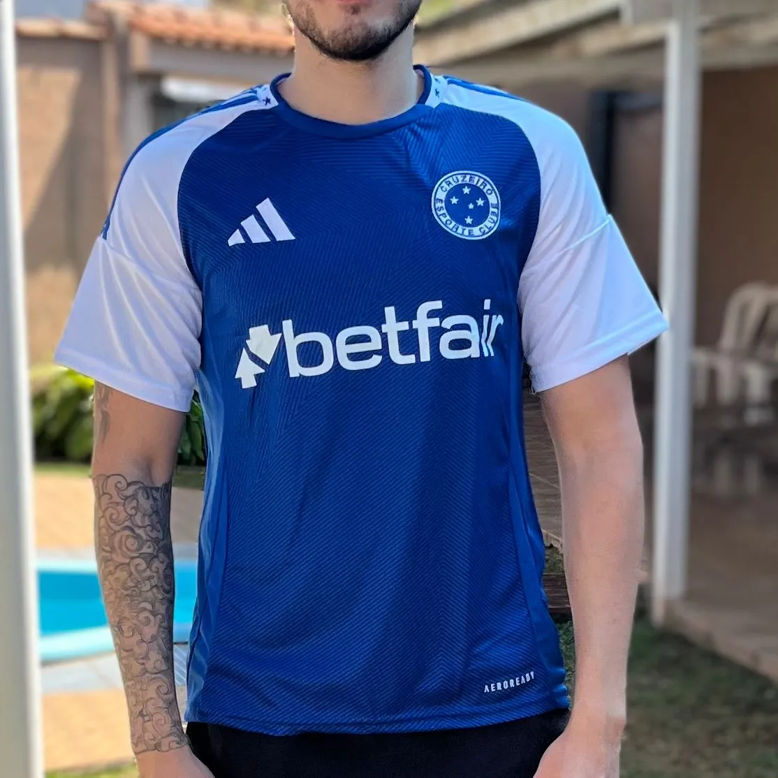 Camisa Cruzeiro 2025 – Modelo 1 Tradicional - 2