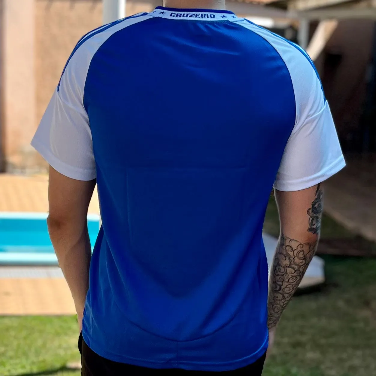 Camisa Cruzeiro 2025 – Modelo 1 Tradicional - 3