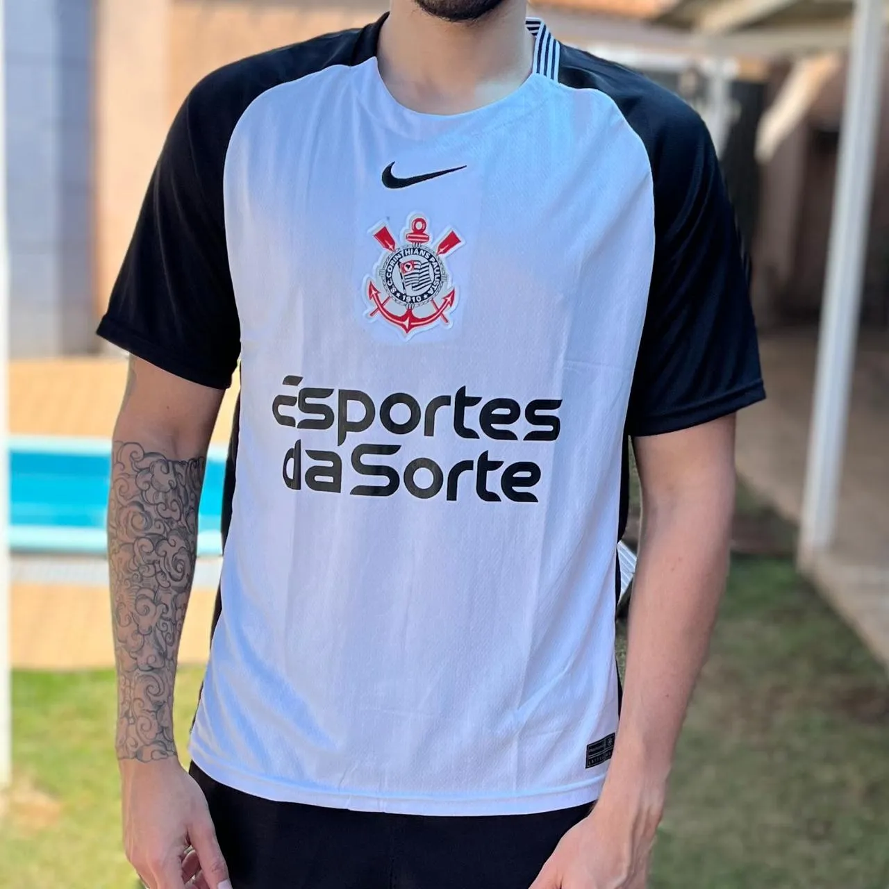 Camisa Corinthians 2025 - Modelo 1 Tradicional - 2