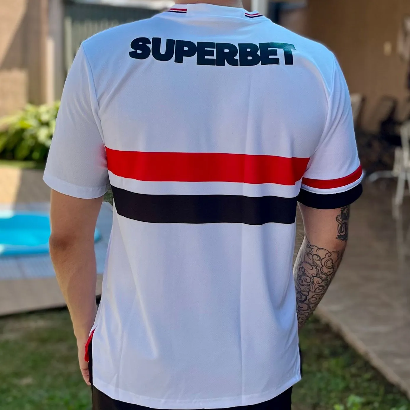 Camisa São Paulo 2025 - Modelo 1 Tradicional - 3
